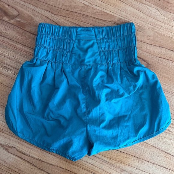 SOLD!Free People FP Movement The Way Home teal shorts - Picture 4 of 4